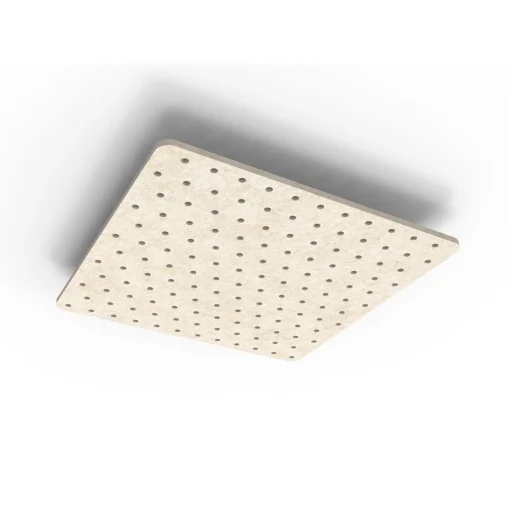 Acouline Core Ripple ceiling panel, 1200mm x 1200mm, Truffle