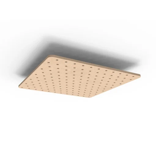 Acouline Core Ripple ceiling panel, 1200mm x 1200mm, Clay
