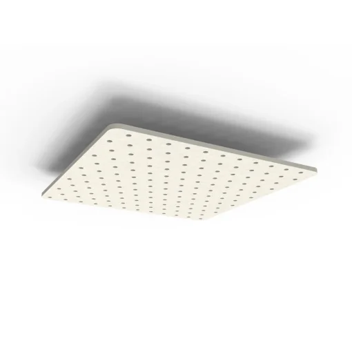 Acouline Core Ripple ceiling panel, 1200mm x 1200mm, Frost
