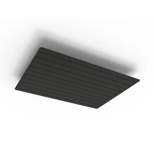 Acouline Core V Groove Ascend ceiling panel, 1200mm x 1200mm, Coal