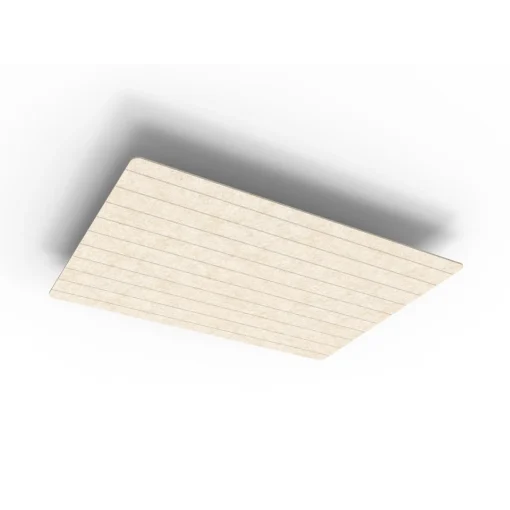 Acouline Core V Groove Ascend ceiling panel, 1200mm x 1200mm, Truffle