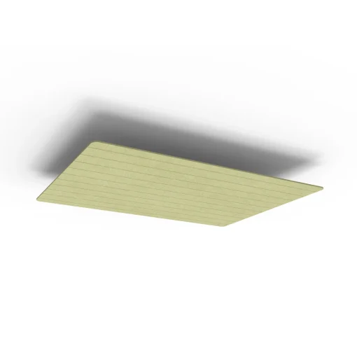 Acouline Core V Groove Ascend ceiling panel, 1200mm x 1200mm, Fern
