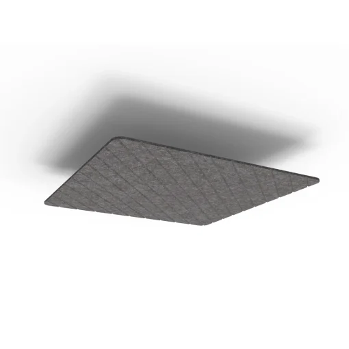 Acouline Core V Groove Glide ceiling panel, 1200mm x 1200mm, Char