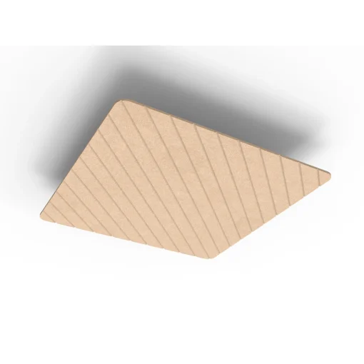 Acouline Core V Groove Glide ceiling panel, 1200mm x 1200mm, Clay