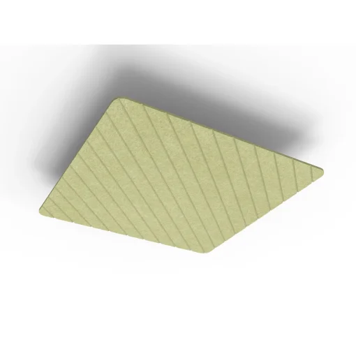 Acouline Core V Groove Glide ceiling panel, 1200mm x 1200mm, Fern