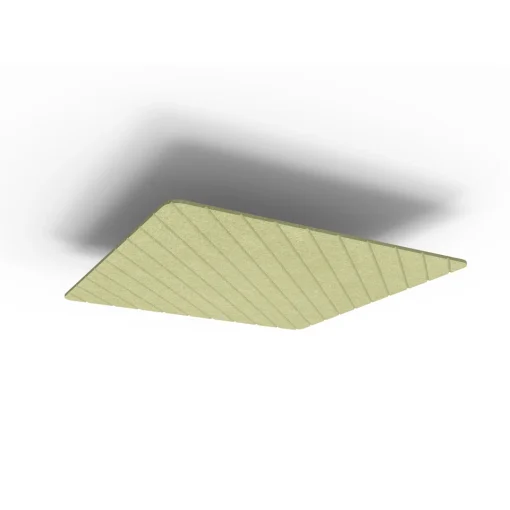 Acouline Core V Groove Glide ceiling panel, 1200mm x 1200mm, Fern
