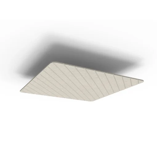 Acouline Core V Groove Glide ceiling panel, 1200mm x 1200mm, Mist