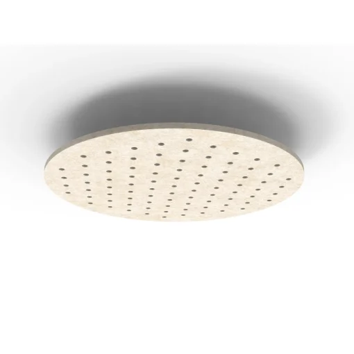 Acouline Halo Ripple ceiling panel, 1180mm diameter, Truffle