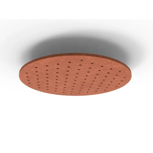 Acouline Halo Ripple ceiling panel, 1180mm diameter, Ember