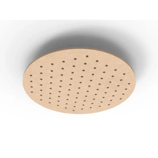 Acouline Halo Ripple ceiling panel, 1180mm diameter, Clay