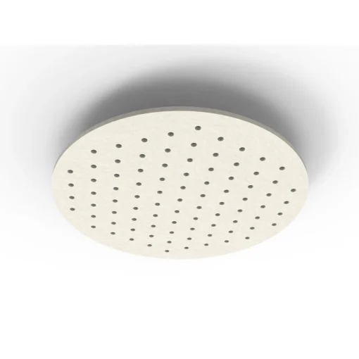 Acouline Halo Ripple ceiling panel, 1180mm diameter, Frost
