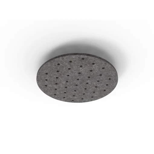 Acouline Halo Ripple ceiling panel, 790mm diameter, Char
