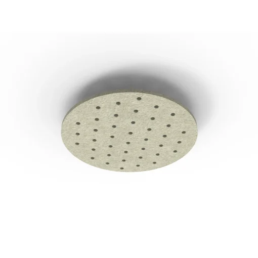Acouline Halo Ripple ceiling panel, 790mm diameter, Moss