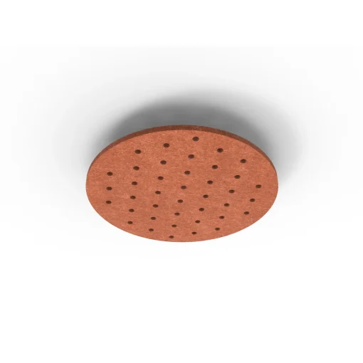 Acouline Halo Ripple ceiling panel, 790mm diameter, Ember