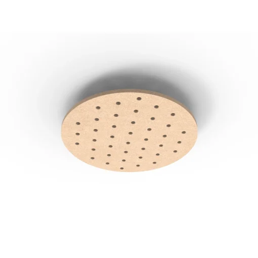 Acouline Halo Ripple ceiling panel, 790mm diameter, Clay