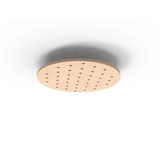 Acouline Halo Ripple ceiling panel, 790mm diameter, Clay