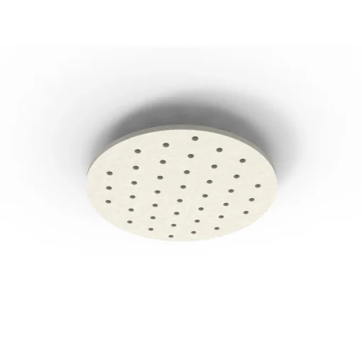 Acouline Halo Ripple ceiling panel, 790mm diameter, Frost