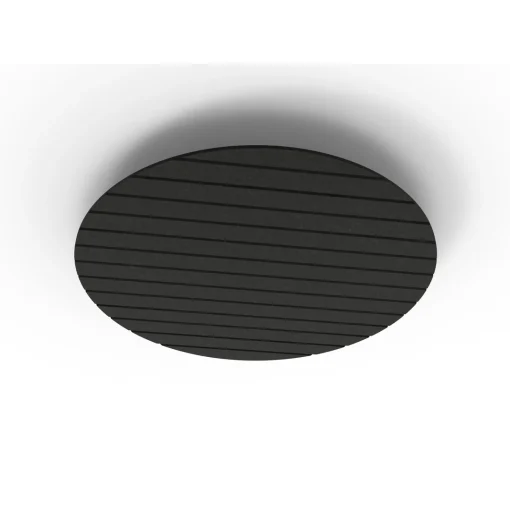 Acouline Halo V Groove ceiling panel, 1180mm diameter, Coal