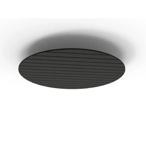 Acouline Halo V Groove ceiling panel, 1180mm diameter, Coal