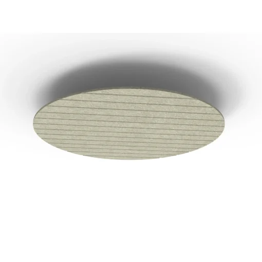 Acouline Halo V Groove ceiling panel, 1180mm diameter, Moss