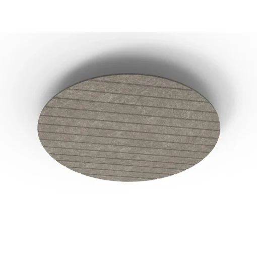 Acouline Halo V Groove ceiling panel, 1180mm diameter, Drift