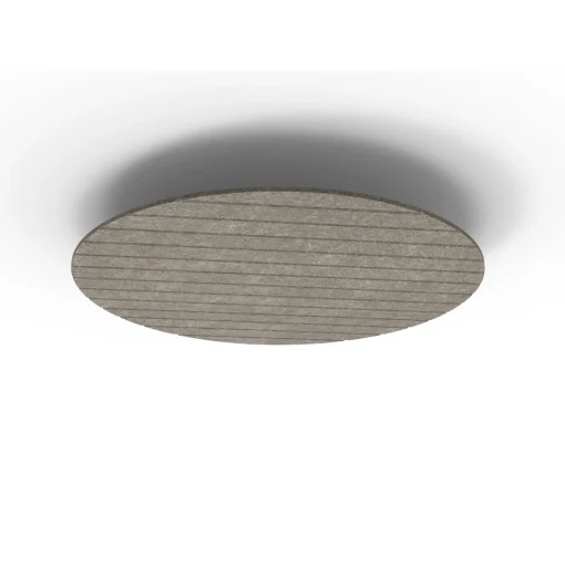 Acouline Halo V Groove ceiling panel, 1180mm diameter, Drift