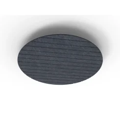 Acouline Halo V Groove ceiling panel, 1180mm diameter, Lake