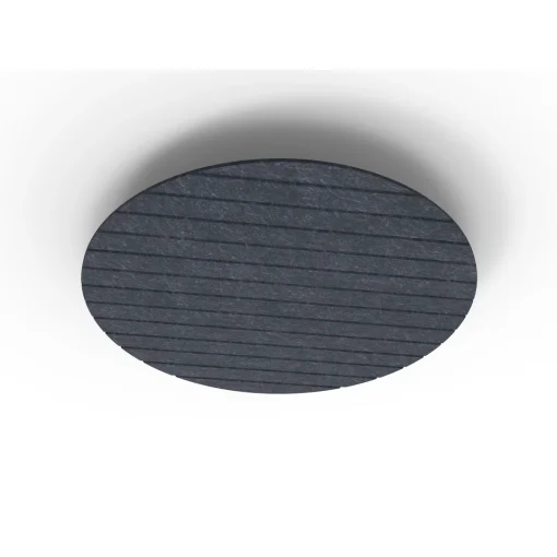 Acouline Halo V Groove ceiling panel, 1180mm diameter, Lake