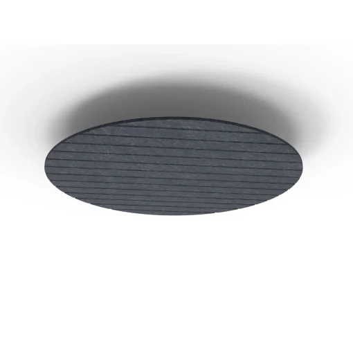Acouline Halo V Groove ceiling panel, 1180mm diameter, Lake