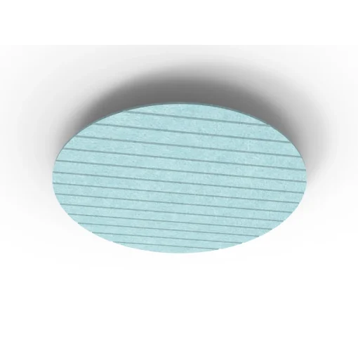 Acouline Halo V Groove ceiling panel, 1180mm diameter, Stream