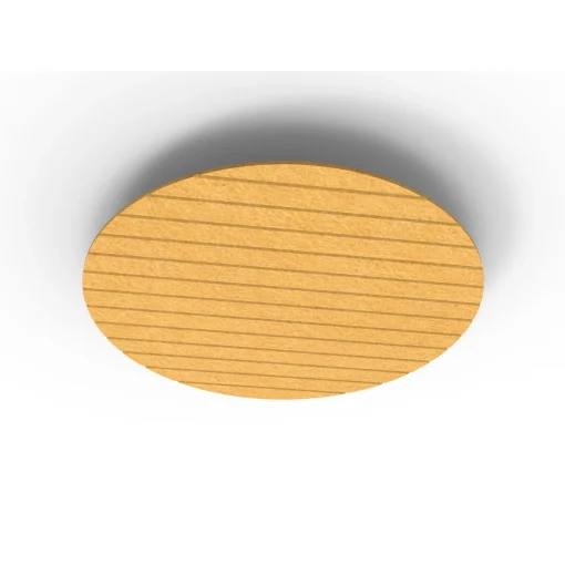 Acouline Halo V Groove ceiling panel, 1180mm diameter, Reed