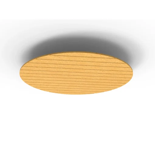 Acouline Halo V Groove ceiling panel, 1180mm diameter, Reed