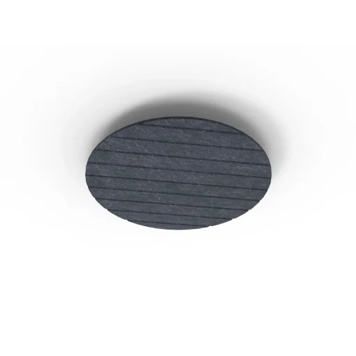 Acouline Halo V Groove ceiling panel, 790mm diameter, Lake