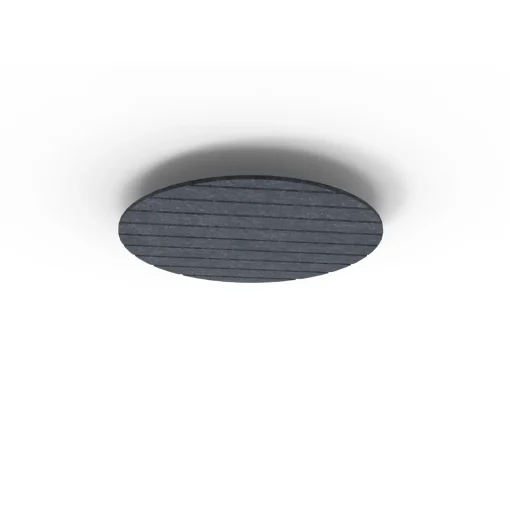 Acouline Halo V Groove ceiling panel, 790mm diameter, Lake