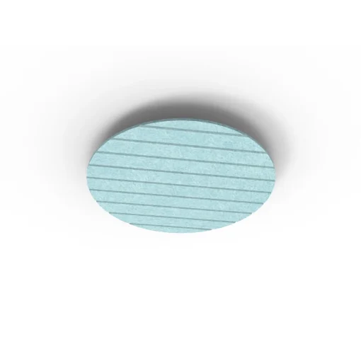 Acouline Halo V Groove ceiling panel, 790mm diameter, Stream