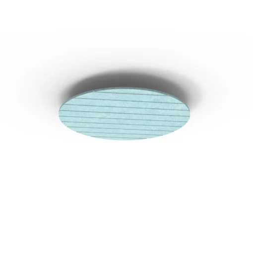 Acouline Halo V Groove ceiling panel, 790mm diameter, Stream