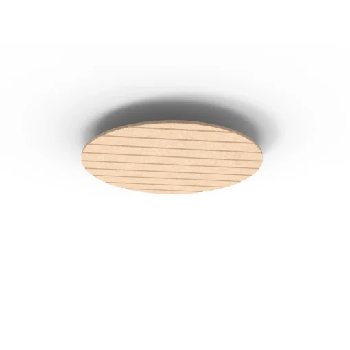 Acouline Halo V Groove ceiling panel, 790mm diameter, Clay