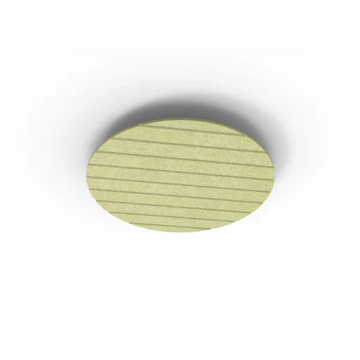 Acouline Halo V Groove ceiling panel, 790mm diameter, Fern