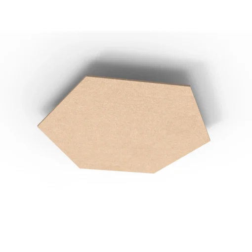 Acouline Hive Original ceiling panel, 1180mm nominal diameter, Clay
