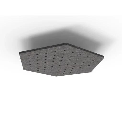 Acouline Hive Ripple ceiling panel, 1180mm nominal diameter, Char