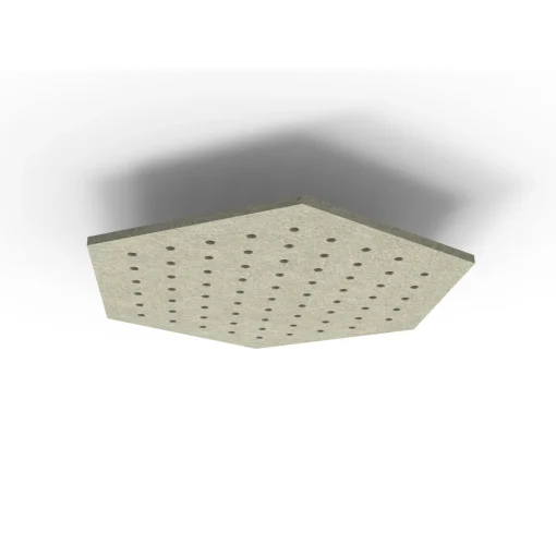 Acouline Hive Ripple ceiling panel, 1180mm nominal diameter, Moss