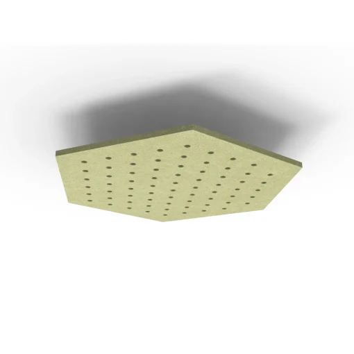 Acouline Hive Ripple ceiling panel, 1180mm nominal diameter, Fern