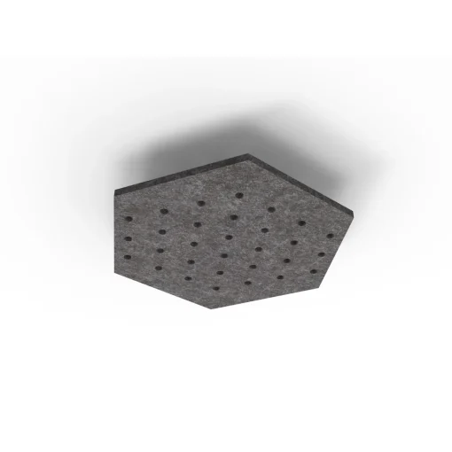 Acouline Hive Ripple ceiling panel, 790mm nominal diameter, Char