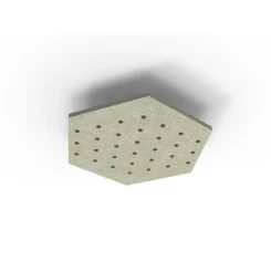 Acouline Hive Ripple ceiling panel, 790mm nominal diameter, Moss