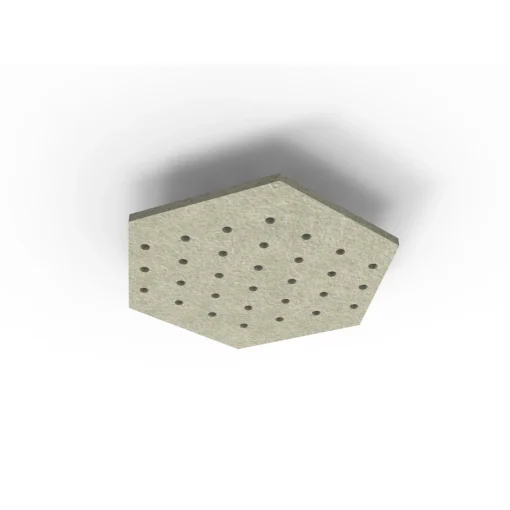 Acouline Hive Ripple ceiling panel, 790mm nominal diameter, Moss