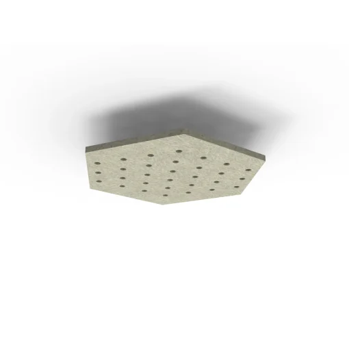 Acouline Hive Ripple ceiling panel, 790mm nominal diameter, Moss