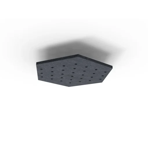 Acouline Hive Ripple ceiling panel, 790mm nominal diameter, Lake