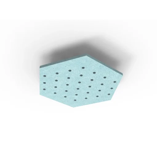 Acouline Hive Ripple ceiling panel, 790mm nominal diameter, Stream