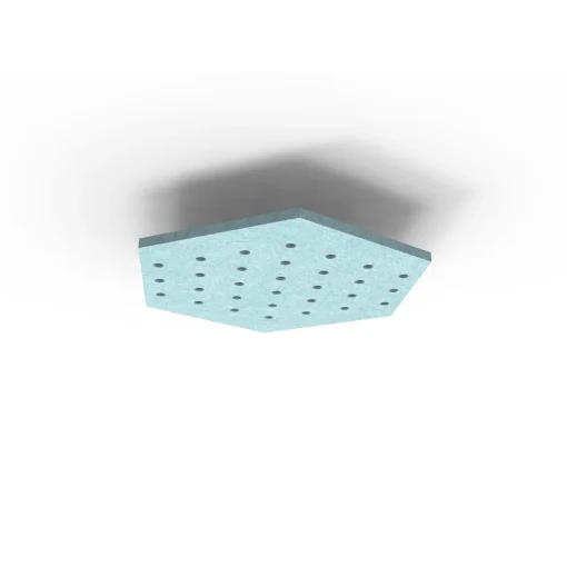 Acouline Hive Ripple ceiling panel, 790mm nominal diameter, Stream