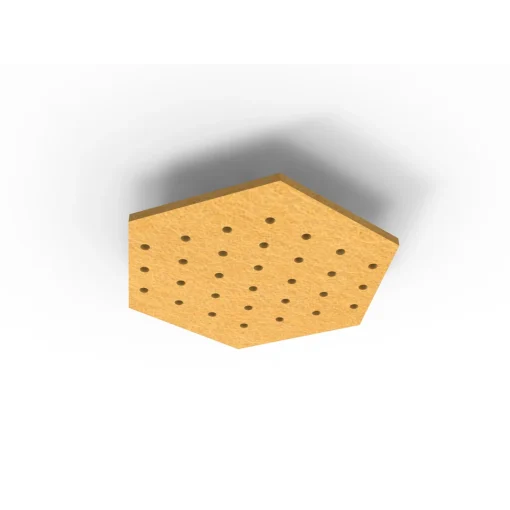 Acouline Hive Ripple ceiling panel, 790mm nominal diameter, Reed